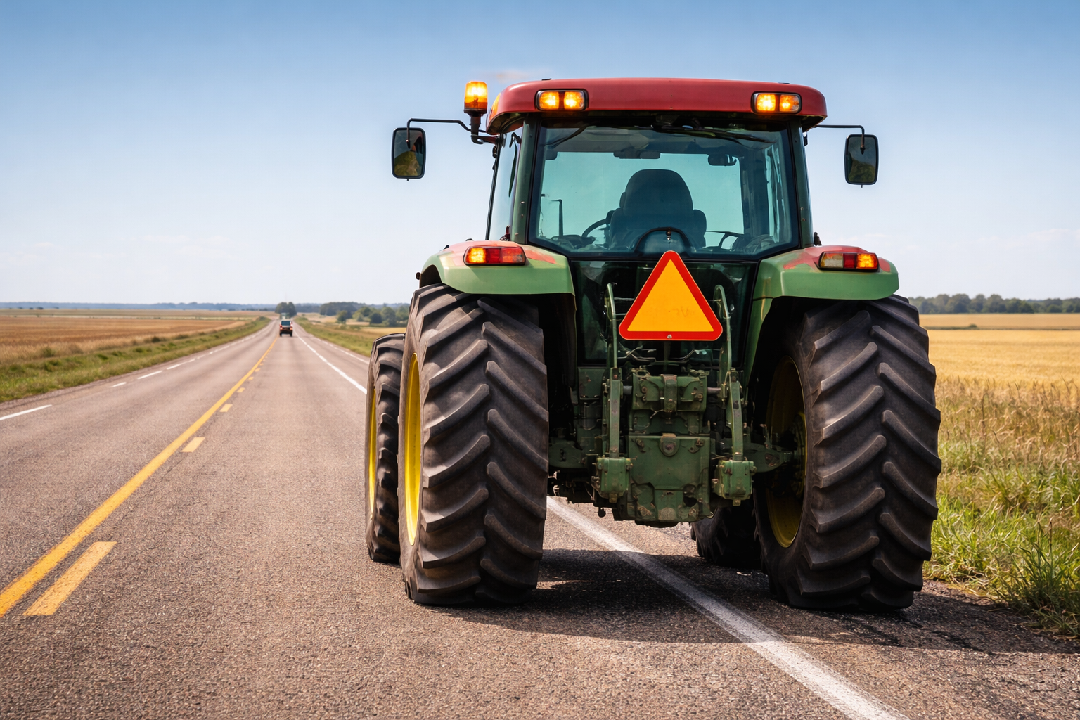 Montana Laws on Slow-Moving Vehicles