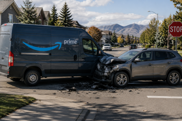 Amazon Delivery Truck Accident