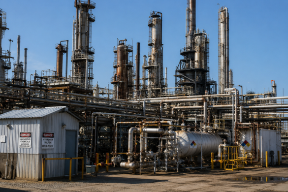 Toxic Gas Exposure at a Refinery or Industrial Facility